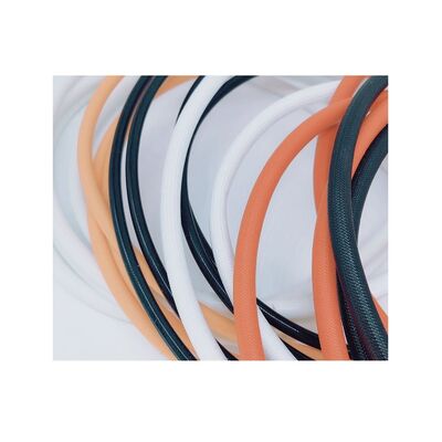 Harga bagus Excellent Flexibility Silicone Fiberglass Sleeve White Insulation Resistant Tubing for Cable Protection and Heat Resistance on line