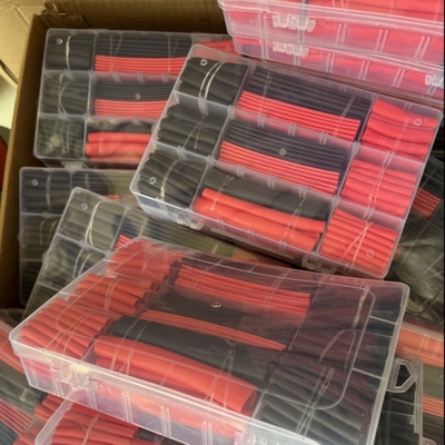 Harga bagus 3x Tabung Panas Menyusut Dinding Ganda Halogen Gratis 12,7mm Tabung Merah on line