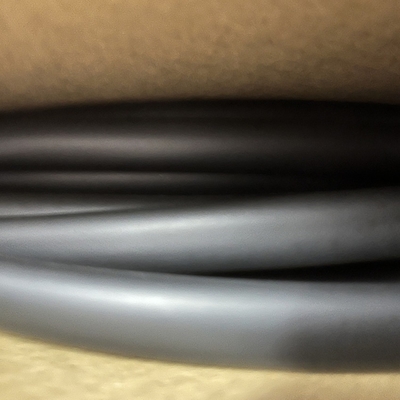 Harga bagus 9.5mm 3.2mm Black Shrink Wrap Tubing ASTM D2671 Dinding Ganda on line