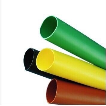 Harga bagus PE Heat Shrink Busbar Tube Hitam 40mm Sampai 20mm 1KV 10kv 25kv on line
