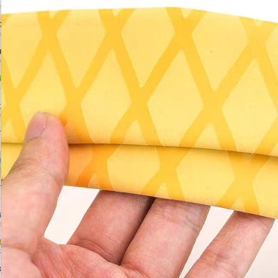 Harga bagus 25mm Fishing Rod Shrink Tube Kuning Skidproof Grip on line