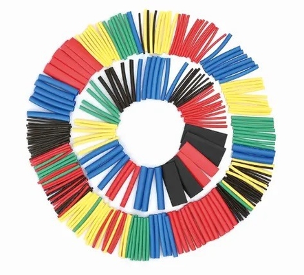 Harga bagus PE Heat Shrink Isolasi Tape 2.0mm 45mm Terisolasi Tabung Panas Menyusut Tahan Api on line