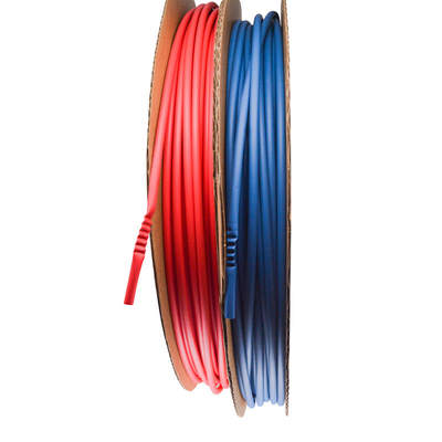 Harga bagus Dual Wall Adhesive Heat Shrinking Tubing Polyolefin Roll 125°C Suhu Rintisan Penuh on line