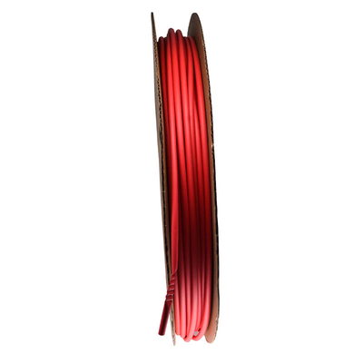WOER Red Flame-Retardant Polyolefin Heat Shrink Sleeve - 94V-0 Flame Retardant Grade 8mm Inner Diameter Sumber pabrik