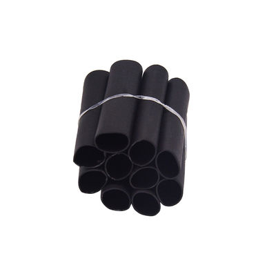 PE Dual Wall Black Heat Shrink Insulation Tube dengan insulasi listrik yang unggul, ketahanan abrasi, dan fitur tahan api