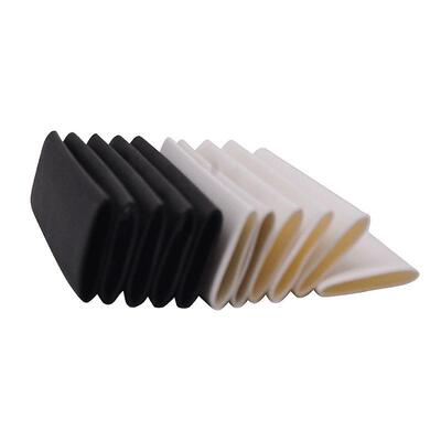 Harga bagus 1KV Heat Shrink Tubing 125 °C Temperature  Flexibility Heat Shrink Tubing White/Black Single Wall Tubing Woer on line