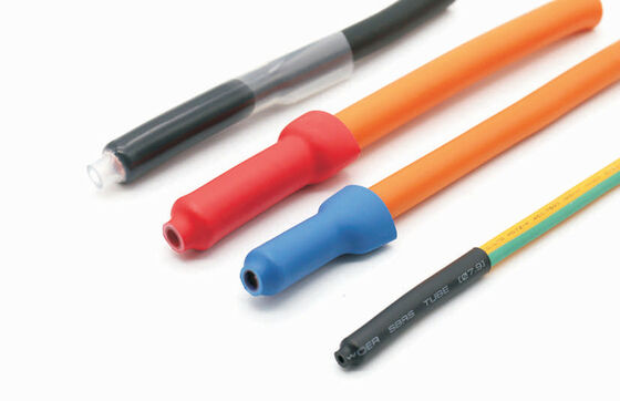 Harga bagus Dielectric Strength 600V 15kV per mm Dual Wall Heat Shrink Tube Grey Excellent Flexibility Ideal for Wire Protection and Insulation on line