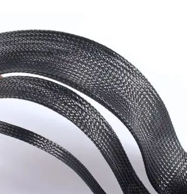 Harga bagus A wide rang of styles and sizes high flame-retardant expandable braided sleeving more smooth and bright on line