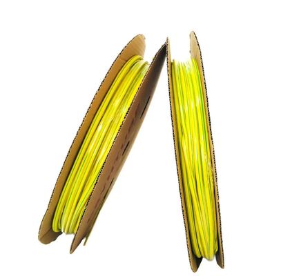 Harga bagus Fleksibel Busbar Panas Sempit Tubing Perlindungan Kuning Hijau Warna Ideal untuk penggunaan listrik on line