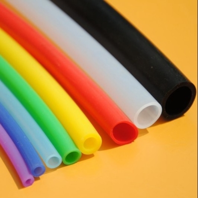 Harga bagus Tabung Karet Silikon Fleksibel Merah Lembut 1-7mm Kuning on line