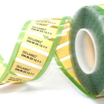 Harga bagus Tabung Isolasi Panas Menyusut Bahaya Rendah 100mm Lengan Identifikasi Kabel Asap Rendah on line