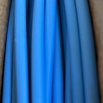Harga bagus 125C Heat Shrink Isolasi Tube Biru, 2x Fleksibel Polyolefin Heat Shrink Tubing on line
