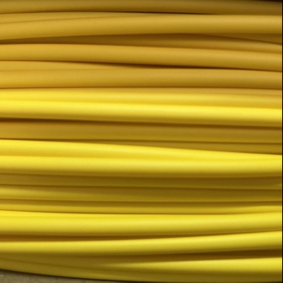 Harga bagus 3.5mm Tipis Satu Dinding Heat Shrink Tubing Lengan 0.20mm Kuning Fleksibel on line