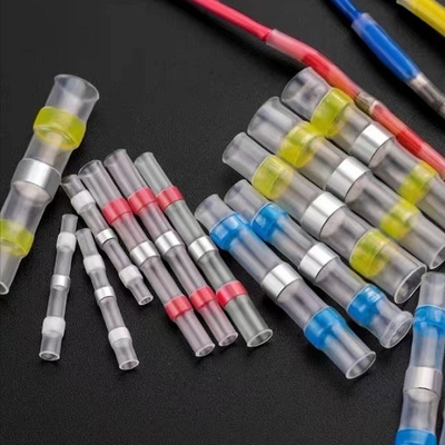 Harga bagus Konektor Penyusutan Panas Tahan Air 14-16awg, Konektor Sambungan Butt Solder 2/1 on line