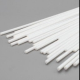 Harga bagus Cetakan Batang Bulat PTFE 300mm, Batang PTFE Grafit Putih Diisi on line