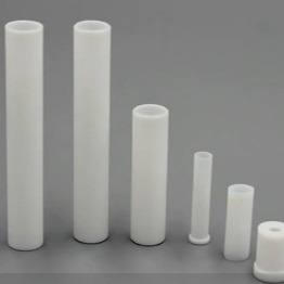 Harga bagus Lengan Teflon Putih Bushing PTFE Nylon 15mpa Suhu Kerja Tinggi on line