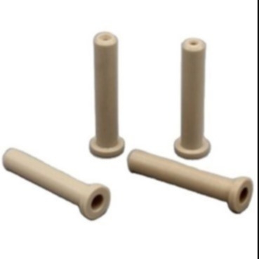 Harga bagus PVDF Peek Bushing Tecapeek PTFE Produk 334C Permukaan Halus on line