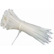 Harga bagus Ikatan Kabel Nilon Putih Yang Dapat Dilepas Tahan Api, 25 Inch Self Locking Nylon Cable Zip Ties on line